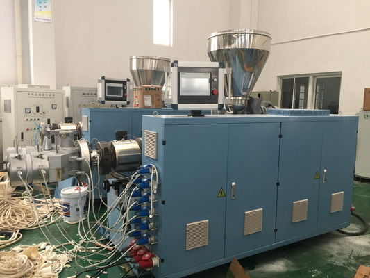 PVC Elektrik Boru Boru Üretim Hattı, PVC Boru Ekstrüzyon Makine 0-40 ℃ Sıcaklık