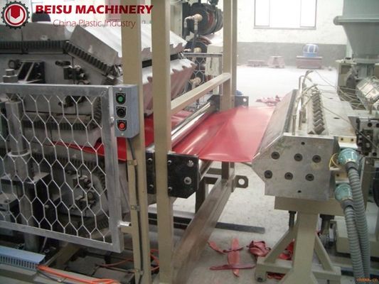Simple Operation Plastic Sheet Extrusion Machine , PVC Sheet Making Machine Big Intensity