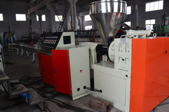 Lubricant PE Wax Flakes Plastic Strap Production Line Single Screw Design