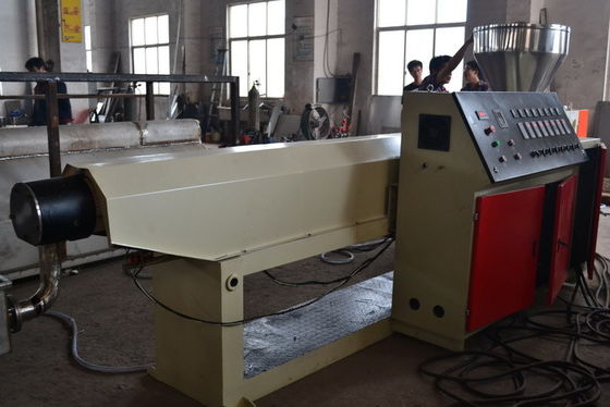 Lubricant PE Wax Flakes Plastic Strap Production Line Single Screw Design