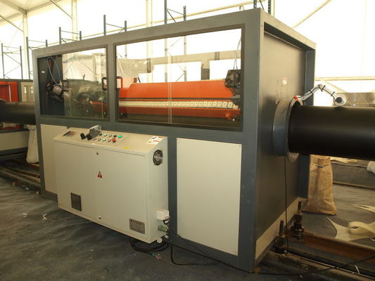 Under Ground HDPE Drainge Solid Pipe Machine 800kg/h Max Output Easy To Operate