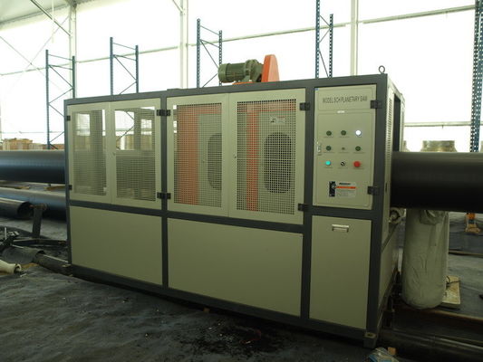 Under Ground HDPE Drainge Solid Pipe Machine 800kg/h Max Output Easy To Operate