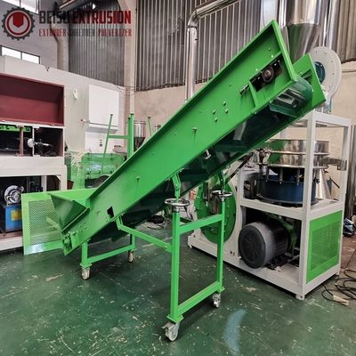 Movement Plastic Single Shaft Shredder Machine For PE HDPE LDPE Tanks Pallets